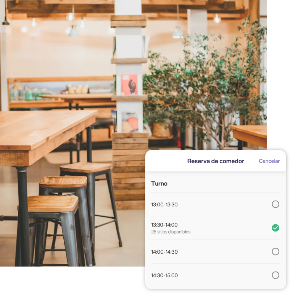 reserva de salas de reuniones